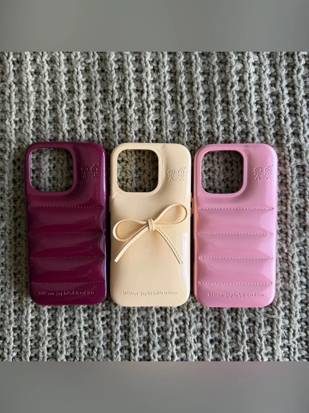 Urban Sophistication iPhone 16 Pro Case Bundle - Puffer Case and